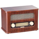 Radio fm rétro nomade avec bluetooth mps - 570 Radio fm rétro nomade avec bluetooth mps - 570