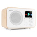 Radio internet wifi bluetooth sur batterie - audizio vicenza - blanc - dab / fm - 32000 stations internet ...