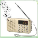 Radio � ondes courtes - fafeicy - mini mp3 portable - ondes courtes & fm - batterie 800mah - lampe