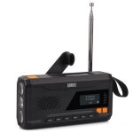 Radio portable fm / dab solaire 3 en 1 à batterie rechargeable fm dab bluetooth - august mb290b Radio portable fm / dab solaire 3 en 1 à batterie rechargeable fm dab bluetooth - august mb290b