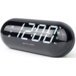 Radio - rveil muse m - 19 gl - pll, 20 stations fm, double alarme, afficheur led blanc
