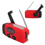 Radio solaire - non spcifi - radio dynamo  manivelle - fm / am / noaa - portable - led clairage
