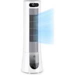 Rafrachisseur dair - klarstein skyscraper frost - ventilateur humidificateur dair - 7 l - blanc