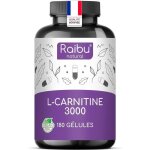 Raibu l - carnitine 3000 i 180 haute dose extra fort g�lules avec vitamine c i 3000mg par dose journali�re ...