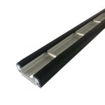 Rail darrimage en aluminium avec caoutchouc - 1900 mm Rail darrimage en aluminium avec caoutchouc - 1900 mm