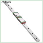 Rail de guidage lin�aire - aramox - mgw9c - 300 - 2r - acier inoxydable - haute duret� - 2 curseurs