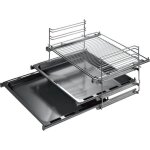 Rails de guide pour four - bosch hez438301 - aluminium - t�l�scopique - 290 mm - 400 mm - 100 mm
