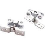 Rail de suspension pour porte coulissante avec design silencieux kit de porte coulissante adapt� � diverses ...