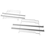 Rails telescopiques 2 niveaux compatible bosch 17001568
