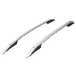 Rails de toit - nissan qashqai + 2 (nj10) 2007 - 2013 - gris - aluminium - set de barres