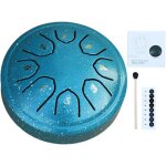Rain drum pour jardin extrieurtambour chakra pluiecarillon pluie  tambour  langue en acier 8 tonsinstrument ...