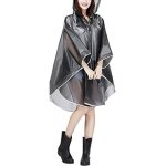 Raincoat cape de pluie femme portable eva manteau impermable poncho  capuche moto / vlo bche pour ...