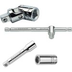 Rallonge 1 / 4 - facom - r. 209 - longueur 55mm - finition chrom�e - accessoire pratique