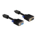Rallonge de cable vga - delock - 5m - perle en ferrite Rallonge de cable vga - delock - 5m - perle en ferrite