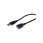 Rallonge éco usb 3. 0 type a / a noire - 2 mètres Rallonge éco usb 3. 0 type a / a noire - 2 mètres