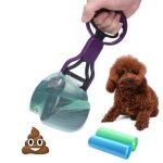 Ramasse - crotte pour chien - cinoton - pince de ramassage avec fixation de sac - violet - idal pour ...