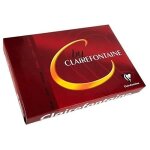 Ramette de papier - a4 - blanc - v�lin - 100g - 250 feuilles - clairefontaine