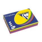 Ramette de papier - a3 - couleurs vives - 80g - impression - 500 feuilles - clairefontaine trophée Ramette de papier - a3 - couleurs vives - 80g - impression - 500 feuilles - clairefontaine trophée