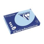 Ramette de papier - clairefontaine - troph�e 1256 - 500 feuilles - 80 g / m� - a3 - bleu vif