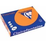 Ramette de papier couleur trophe a3 80g - clairefontaine - orange fluo
