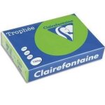 Ramette de papier couleur trophe a4 160g trophe vert - clairefontaine - ramette de papier - format ...