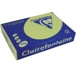 Ramette de papier couleur trophe a4 160g - clairefontaine - jaune jonquille