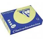 Ramette de papier - clairefontaine - a4 - 80g - jaune jonquille - 500 feuilles