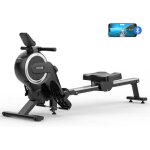 Rameur app compatible rameur dappartement magntique rameur pliable 16 niveaux de rsistance ecran lcd ...