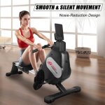 Rameur dappartement - home fitness code - rameur magntique avec lcd console et 16 niveaux de rsistance ...