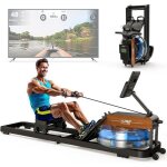 Rameur dappartement - mettlematic - pliable - r�sistance eau - bluetooth connect� - support tablette ...