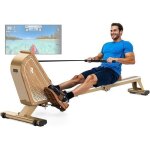 Rameur domestique magn�tique - vowvit - compact - 16 niveaux - bluetooth - silencieux