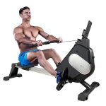 Rameur magnétique - rameur dintérieur fitness - bigzzia - résistance réglable sur 16 niveaux rail de ... Rameur magnétique - rameur dintérieur fitness - bigzzia - résistance réglable sur 16 niveaux rail de ...