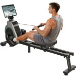 Rameur magn�tique - qk - 530 - 16 niveaux r�sistance - si�ge xl - bluetooth - �cran lcd