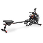 Rameur pliable ra - 200 rsistance pneumatique avec roues lcd poids max. de lutilisateur 110kg - fitfiu ...
