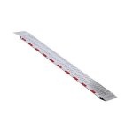 Rampe de chargement fixe - hailo - 2m - aluminium - antidrapante - charge max 243 kg