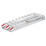 Rampe de chargement moto atv quad pliable aluminium rampe rail collision 226cm 340kg - 30185 Rampe de chargement moto atv quad pliable aluminium rampe rail collision 226cm 340kg - 30185