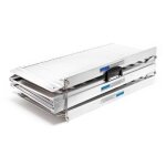 Rampe pour fauteuil roulant rampe de chargement 2x pliable aluminium 122cm 270kg rampe valise - 30240 ... Rampe pour fauteuil roulant rampe de chargement 2x pliable aluminium 122cm 270kg rampe valise - 30240 ...