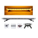 Rampe lumineuse d?avertissement led 12v 24v orange 120cm gyrophare 15 modes déclairage stroboscopique ... Rampe lumineuse d?avertissement led 12v 24v orange 120cm gyrophare 15 modes déclairage stroboscopique ...