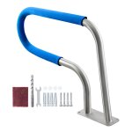 Rampe de piscine - duoku - hxfs - 02 - acier inoxydable 304 - 31x22 pouces - capacit� 100 kg