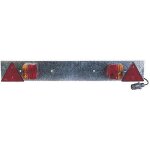 Rampe de signalisation mtal pour remorque longueur 1m