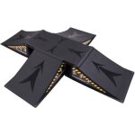 Rampe de skate - hudora - 5 pièces - pour inline skates casterboards et skateboards - noir Rampe de skate - hudora - 5 pièces - pour inline skates casterboards et skateboards - noir