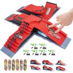 Rampe de skateboard � doigts - bricolage - 6 - in - 1 - multicolore - pour enfants � partir de 6 ans