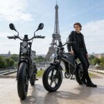 Randride dm711 v�lo �lectrique 1000 w * 2 moteur 48v20ah batterie vtt � pneus larges 20 pour frein m�canique ...