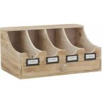 Range - couverts brasserie en bois vieilli