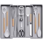 Range couverts pour tiroir grand plateau de couverts extensible pour la cuisine range couvert pour outils ...