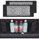 Rangement de coffre voiture - non sp�cifi� - 60x25cm - filet elastique - 2 pcs - noir