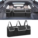 Rangement coffre de voiture organisateur interieur accessoires voiture organiseur tissu oxford impermable ...