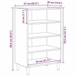Rangement de cuisine - buffet ch�ne artisanal 57x35x89. 5 cm bois ding�nierie - buffet vaisselier rangement@83 ...