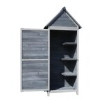 Wiltec armoire de jardin en bo