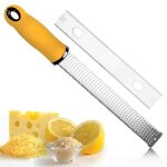 R�pe � fromage en inox lemon parmesan zester outil cuisine + couverture de s�curit� aa22366